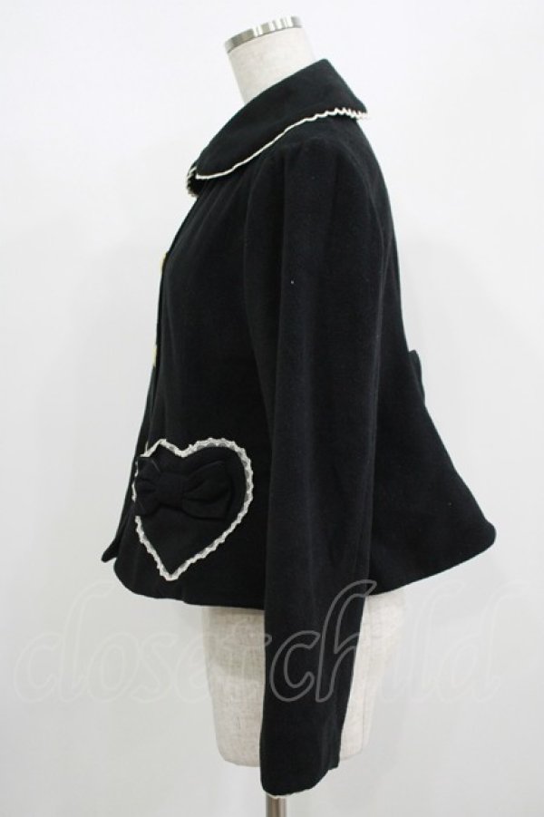 画像2: Angelic Pretty / Wonder Toyコート Free ブラック H-25-08-24-045-AP-CO-NS-ZH (2)