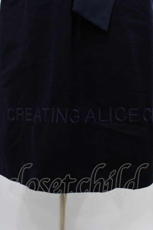 画像5: Jane Marple / CREATING ALICE刺繍ドレス  ネイビー H-25-08-24-1033-JM-OP-KB-ZH (5)