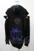 画像2: NieR Clothing / オフショルプルパーカー  黒 H-25-08-24-1064-PU-TO-KB-ZH (2)