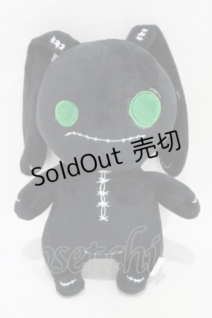 画像: NieR Clothing / 黒NieRちゃんぬいぐるみ  緑目 H-25-08-24-1017-PU-ZA-KB-ZH