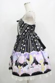 画像2: Angelic Pretty / Cotton Candy Shopジャンパースカート Free ブラック H-25-08-24-005-AP-OP-NS-ZH (2)