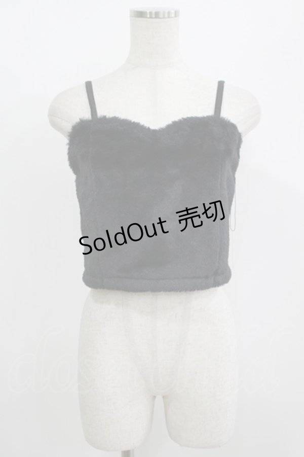 画像1: Jamie エーエヌケー / フェイクファービスチェ M ブラック H-25-08-24-062-LO-TO-NS-ZH (1)