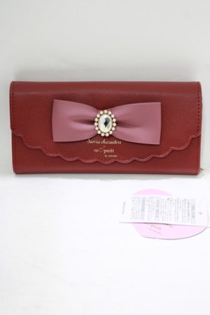 画像: m petit by misako / サンリオキャラクターズコラボ ハローキティ 長財布  レッド H-25-08-24-069-LO-ZA-NS-ZH