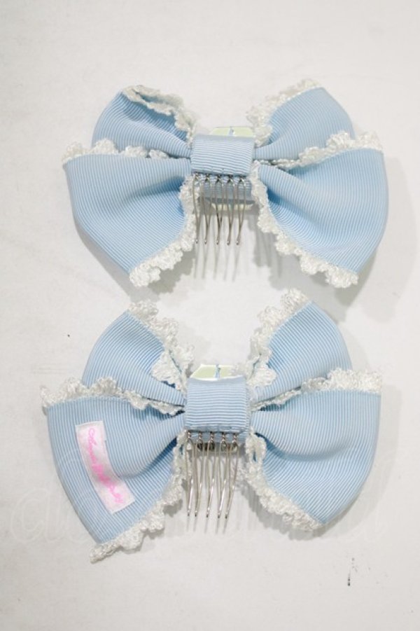 画像3: Angelic Pretty / きらきらビジューコーム  サックス H-25-08-24-080-AP-AC-NS-ZH (3)