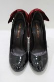 画像1: mayla classic / シェドリーネ 10.5CM パンプス 37（24.0〜24.5） ブラックエナメル H-25-08-24-082-LO-SH-NS-ZH (1)