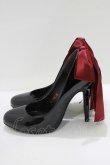 画像2: mayla classic / シェドリーネ 10.5CM パンプス 37（24.0〜24.5） ブラックエナメル H-25-08-24-082-LO-SH-NS-ZH (2)
