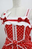 画像6: Angelic Pretty / うさぎちゃんポッケジャンパースカート Free レッド H-25-08-24-007-AP-OP-NS-ZH (6)