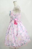 画像2: Angelic Pretty / Moco moco Bunnysジャンパースカート Free ピンク H-25-08-24-012-AP-OP-NS-ZH (2)