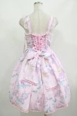 画像3: Angelic Pretty / Moco moco Bunnysジャンパースカート Free ピンク H-25-08-24-012-AP-OP-NS-ZH (3)