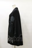 画像3: SEX POT ReVeNGe / Skull Ghost Kimono Sleeveカーディガン  ブラック H-25-08-25-1048-SP-TO-KB-ZH (3)