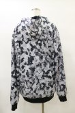 画像2: NieR Clothing / ふわもこ総柄ZIP PARKA F グレー H-25-08-25-1009-PU-TO-KB-ZH (2)