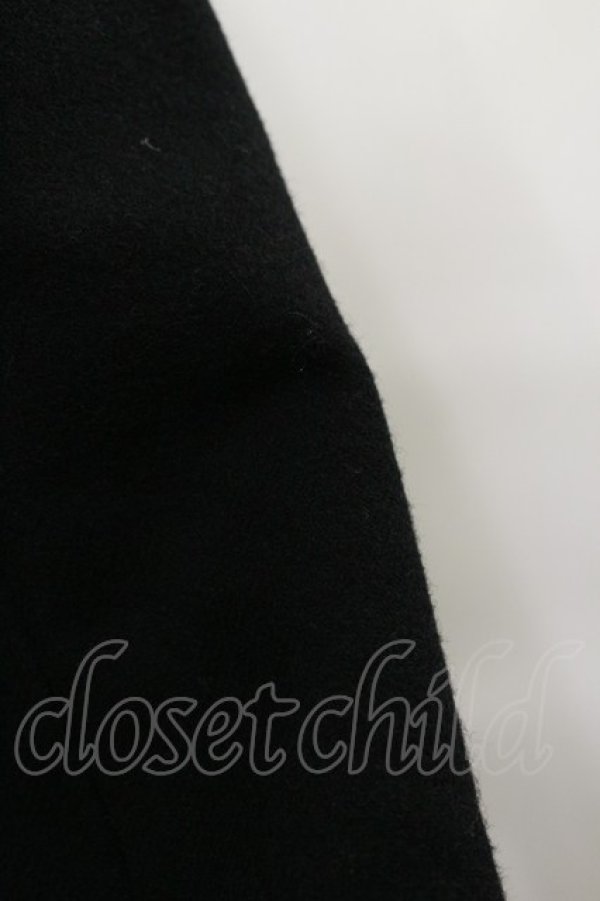 画像5: BPN / アシメデザインウールロングコート  黒 H-25-08-25-1065-GO-CO-KB-ZT0827J (5)