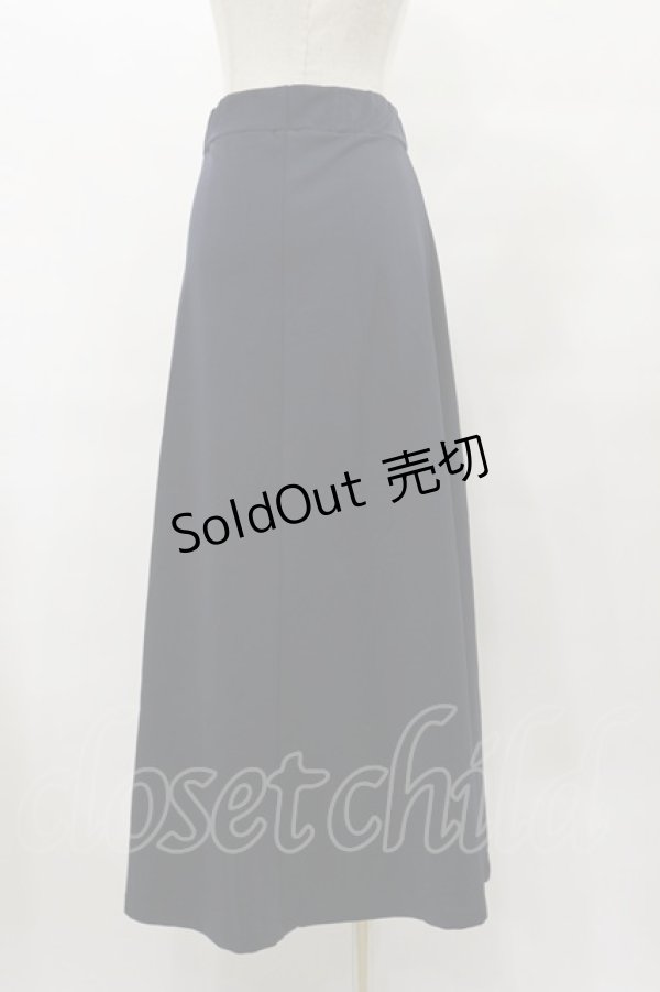 画像2: Rozen Kavalier / スリットZIPロングスカート  ネイビー H-25-08-25-1072-OO-SK-KB-ZH (2)