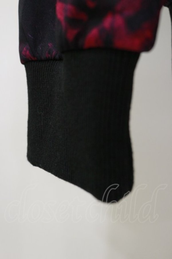 画像3: NieR Clothing / 総柄ZIPパーカー  黒 H-25-08-25-1013-PU-TO-KB-ZH (3)
