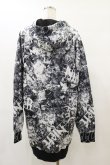 画像2: NieR Clothing / 総柄ZIPパーカー  黒 H-25-08-25-1014-PU-TO-KB-ZH (2)