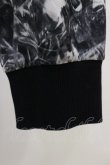 画像3: NieR Clothing / 総柄ZIPパーカー  黒 H-25-08-25-1014-PU-TO-KB-ZH (3)