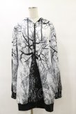 画像1: NieR Clothing / 総柄ZIPパーカー F 白 H-25-08-25-1018-PU-TO-KB-ZH (1)
