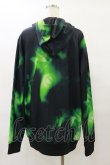 画像2: NieR Clothing / 総柄ZIPパーカー F 黒 H-25-08-25-1028-PU-TO-KB-ZH (2)