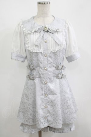 画像: Ank Rouge / ジャガードセットアップ M ブルー H-25-08-26-1032-CA-OP-NS-ZH