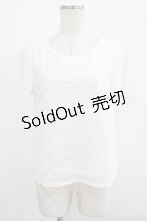 画像: LODISPOTTO / フラワートップス M オフ H-25-08-26-1045-LO-TO-NS-ZH