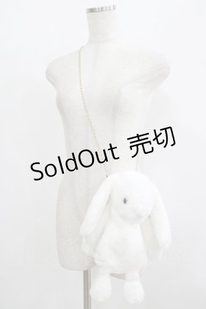 画像: Ank Rouge / ラビットポシェット  オフ H-25-08-26-1061-CA-BG-NS-ZH