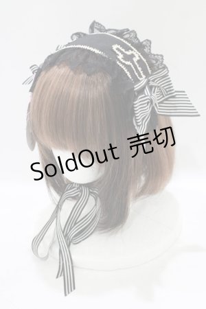 画像: BABY,THE STARS SHINE BRIGHT / Margarethaヘッドドレス  ブラック H-25-08-26-1071-BA-AC-NS-ZH