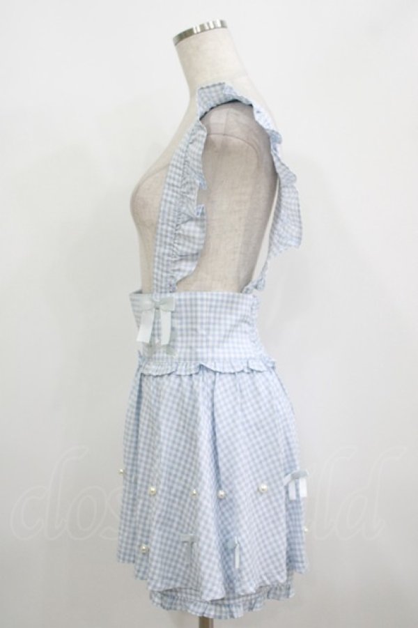 画像5: Ank Rouge / ブラウス×サス付きスカパン/Laforet Harajuku Limited M サックス H-25-08-26-1022-CA-OP-NS-ZH (5)