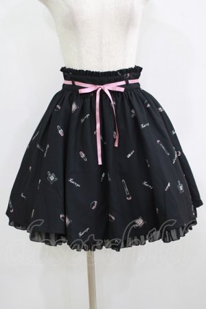 画像: Ank Rouge / Vintage Cosmeticスカート M ブラック H-25-08-26-1023-CA-SK-NS-ZH