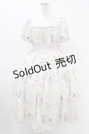 画像: Emily Temple cute / Chambreティアードワンピース  オフホワイト H-25-08-27-044-ET-OP-KB-ZH