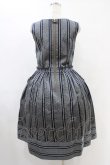 画像2: Jane Marple / Regimental stripeドミトリードレス  グレー H-25-08-27-047-JM-OP-KB-ZH (2)