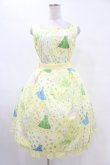 画像1: Jane Marple / My Favorite Dressスクエアドレス  シトロン H-25-08-27-049-JM-OP-KB-ZH (1)