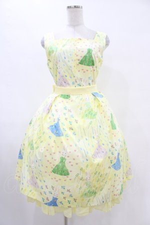 画像: Jane Marple / My Favorite Dressスクエアドレス  シトロン H-25-08-27-049-JM-OP-KB-ZH