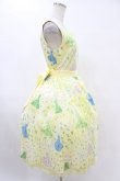 画像3: Jane Marple / My Favorite Dressスクエアドレス  シトロン H-25-08-27-049-JM-OP-KB-ZH (3)