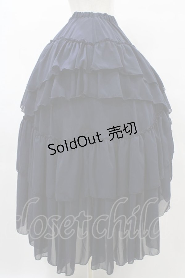 画像3: Sheglit / "Empress"ロングスカート  ネイビー H-25-08-27-057-EL-BL-KB-ZH (3)