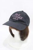 画像1: MILK / PINK COSMO CAP  ブラック H-25-08-27-008-ML-AC-KB-ZH (1)