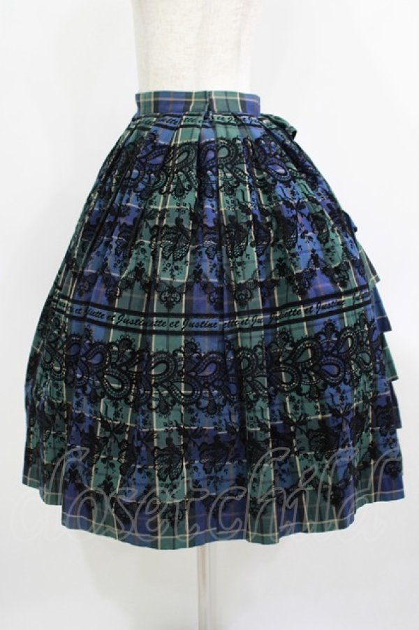 画像2: Juliette et Justine / Jupe de Courtemanche Free ブルーマリーヌ H-25-08-27-1029-CL-SK-NS-ZH (2)