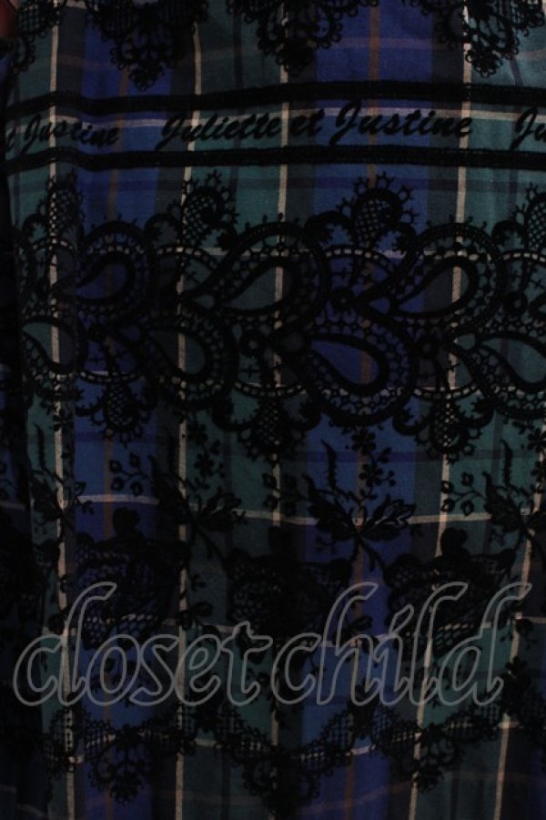 画像4: Juliette et Justine / Jupe de Courtemanche Free ブルーマリーヌ H-25-08-27-1029-CL-SK-NS-ZH (4)