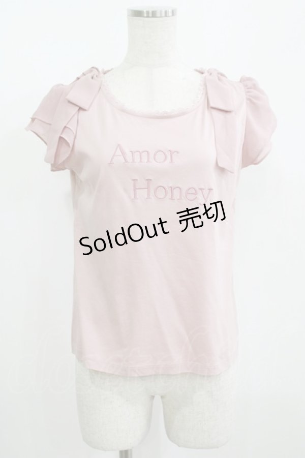 画像1: LODISPOTTO / 肩リボンキャミソール M ピンク H-25-08-27-1055-LO-TO-NS-ZH (1)