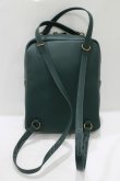 画像3: Maison de FLEUR Petite Robe canone / 別れは告げない2WAYバッグ  グリーン H-25-08-27-1062-EL-BG-NS-ZH (3)