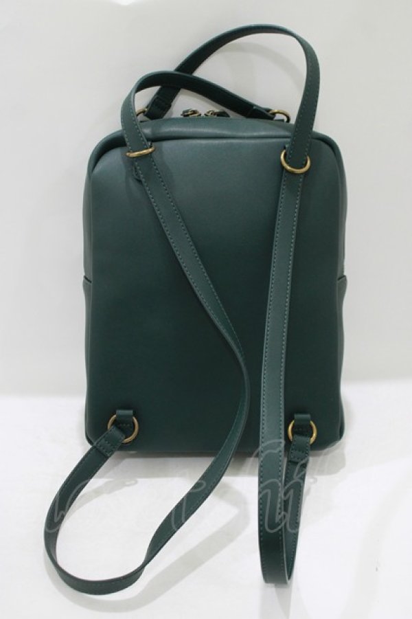 画像3: Maison de FLEUR Petite Robe canone / 別れは告げない2WAYバッグ  グリーン H-25-08-27-1062-EL-BG-NS-ZH (3)