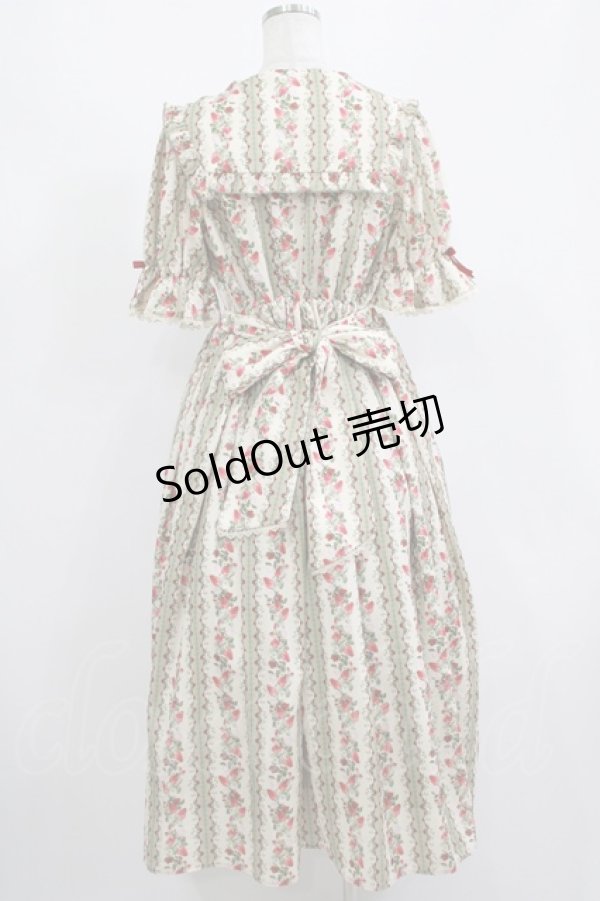 画像3: axes femme kawaii / ローズベリーガーデンワンピース M グリーン H-25-08-27-1013-AX-OP-NS-ZH (3)