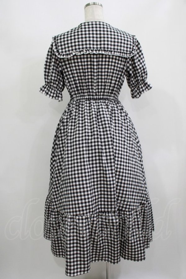 画像3: m petit by misako / AM*ギンガムCHKワンピース S ブラック H-25-08-27-1015-LO-OP-NS-ZH (3)