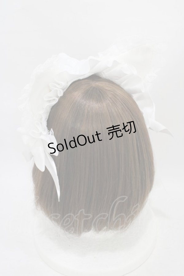 画像2: HANGRY&ANGRY / BIG CAT EARS HEAD DRESS  オフ H-25-08-27-014-HN-AC-NS-ZH (2)