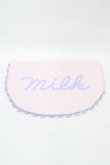 画像1: MILK / ラウンドポーチ  ピンク H-25-08-27-022-ML-ZA-KB-ZH (1)
