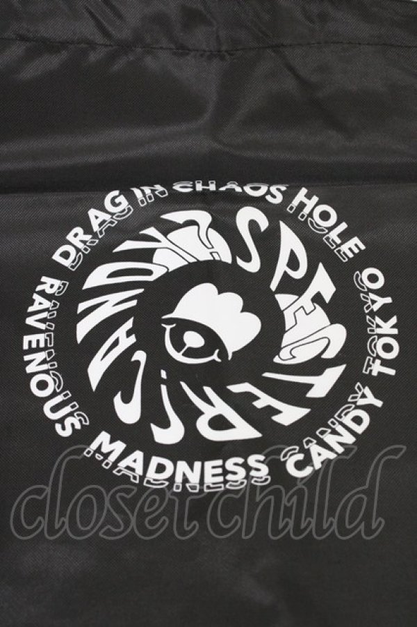 画像3: Candy Stripper / ポーチ付エコトート  黒 H-25-08-27-035-PU-BG-KB-ZH (3)