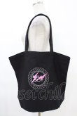 画像1: MILKBOY / "Mister Making Left"Tote  黒 H-25-08-27-037-MB-BG-KB-ZH (1)