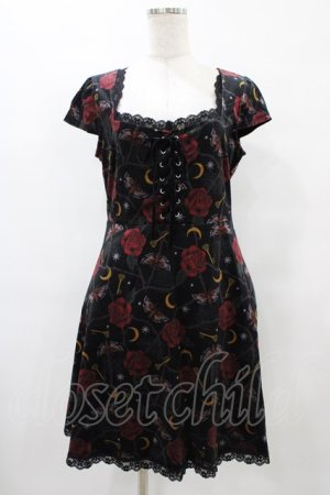 画像: KILL STAR / MORGAINE SKATER DRESS M ブラック H-25-08-28-034-SL-OP-KB-ZH