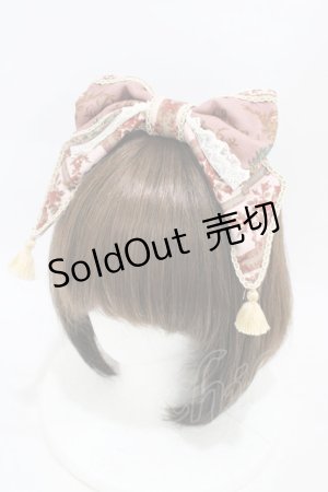 画像: BABY,THE STARS SHINE BRIGHT / Labyrinth Collection Room〜古城に眠る秘密の部屋〜柄カチューシャ  ピンク H-25-08-28-1005-BA-AC-NS-ZH