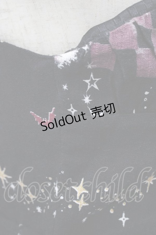 画像6: ALICE and the PIRATES / ゴーストタウンのメリィメイキング柄ジャンパースカートII Free ブラック H-25-08-28-1037-PA-OP-NS-ZH (6)