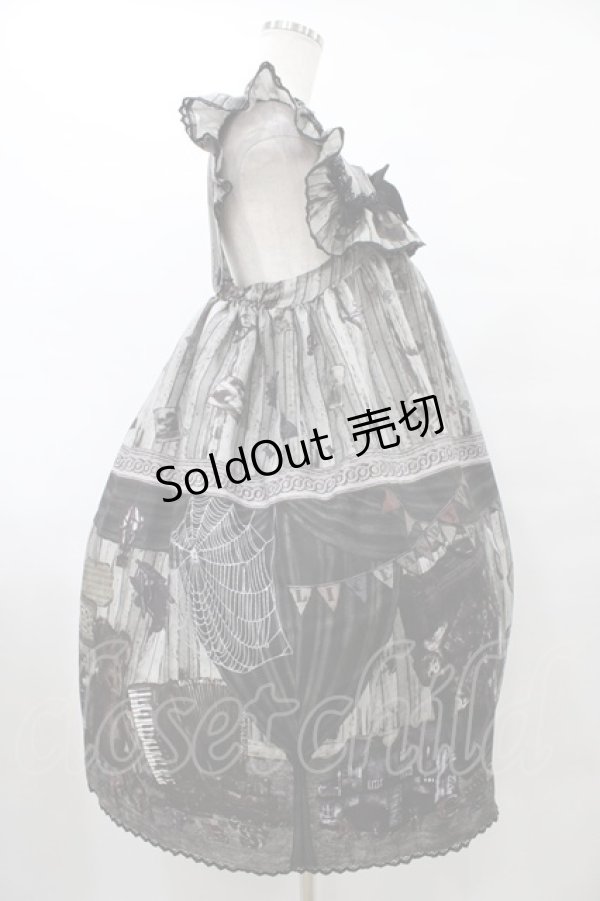 画像3: ALICE and the PIRATES / Quiet toys room〜あの子と遊んだあの日々を〜柄ジャンパースカートII Free ブラック H-25-08-28-1039-PA-OP-NS-ZH (3)